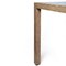 Armen Living Sienna Outdoor Eucalyptus Dining Table with Gray Teak Finish and Super Stone Top LCSIDIEUC - alternate 4